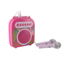 Kids Karaoke Machine Set Pink