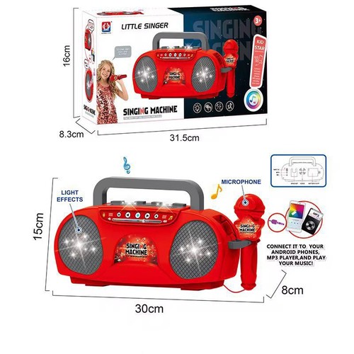 Kids singing machine karaoke - singing,