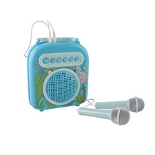 Kids Karaoke Machine Set Blue