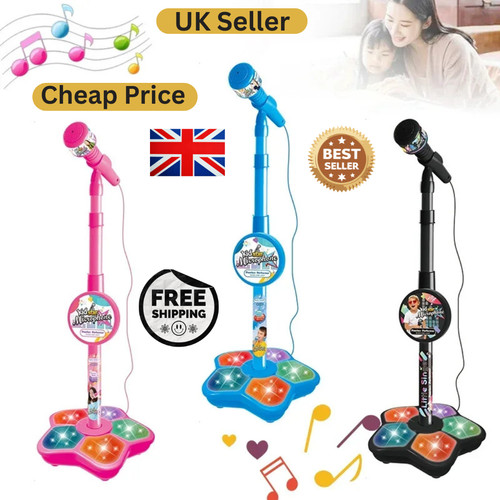Kids karaoke microphone stand - karaoke,