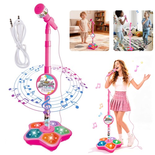 Kids karaoke microphone stand - karaoke,