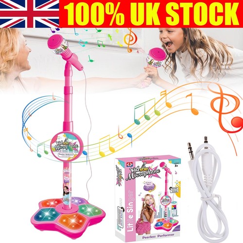Kids microphone and stand - and,